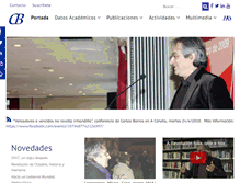 Tablet Screenshot of cbarros.com